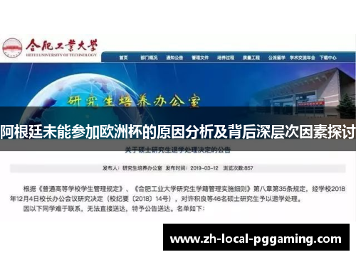 阿根廷未能参加欧洲杯的原因分析及背后深层次因素探讨